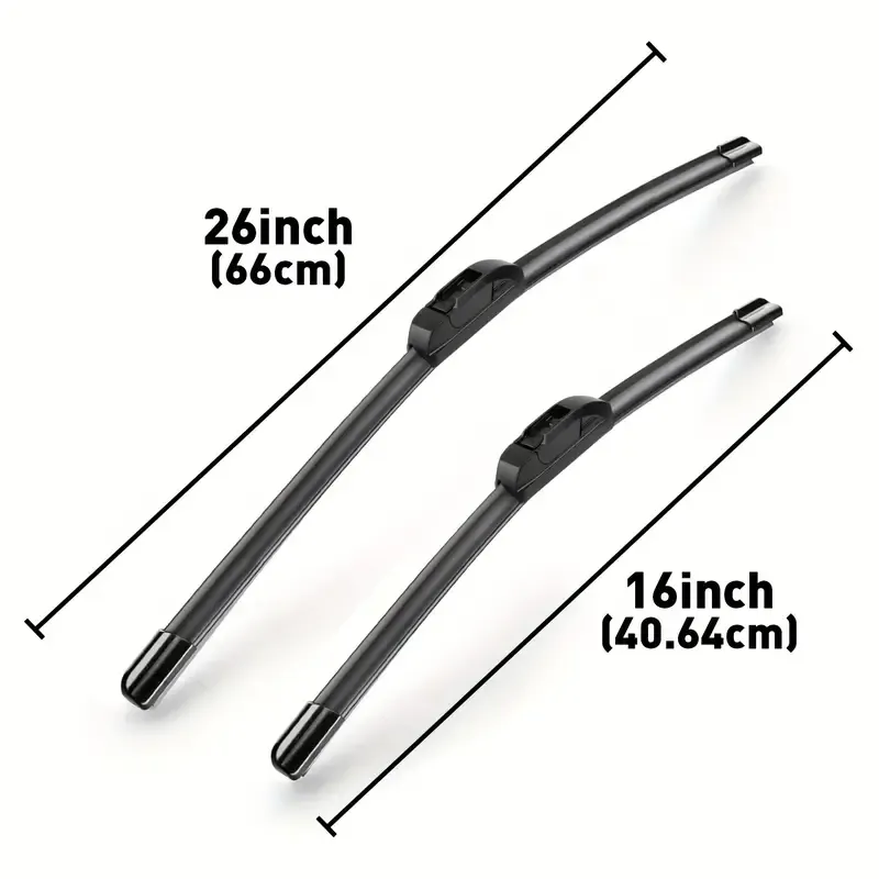 Car Wiper Blades Quiet Durable Natural Rubber