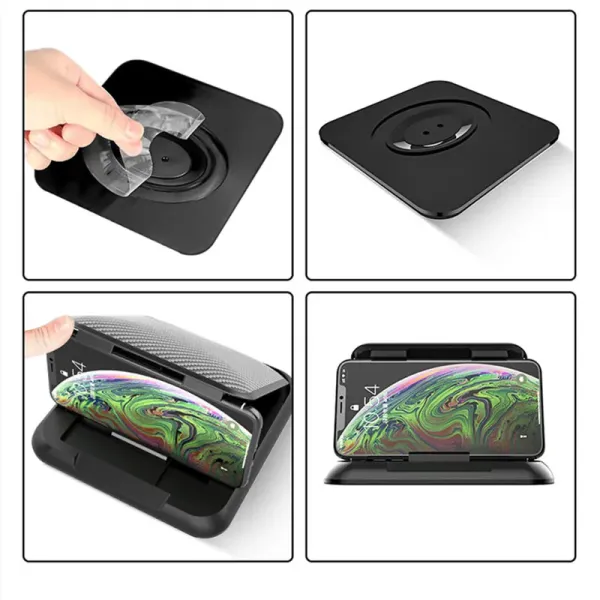 Solid Color Lightweight Car Phone Holder