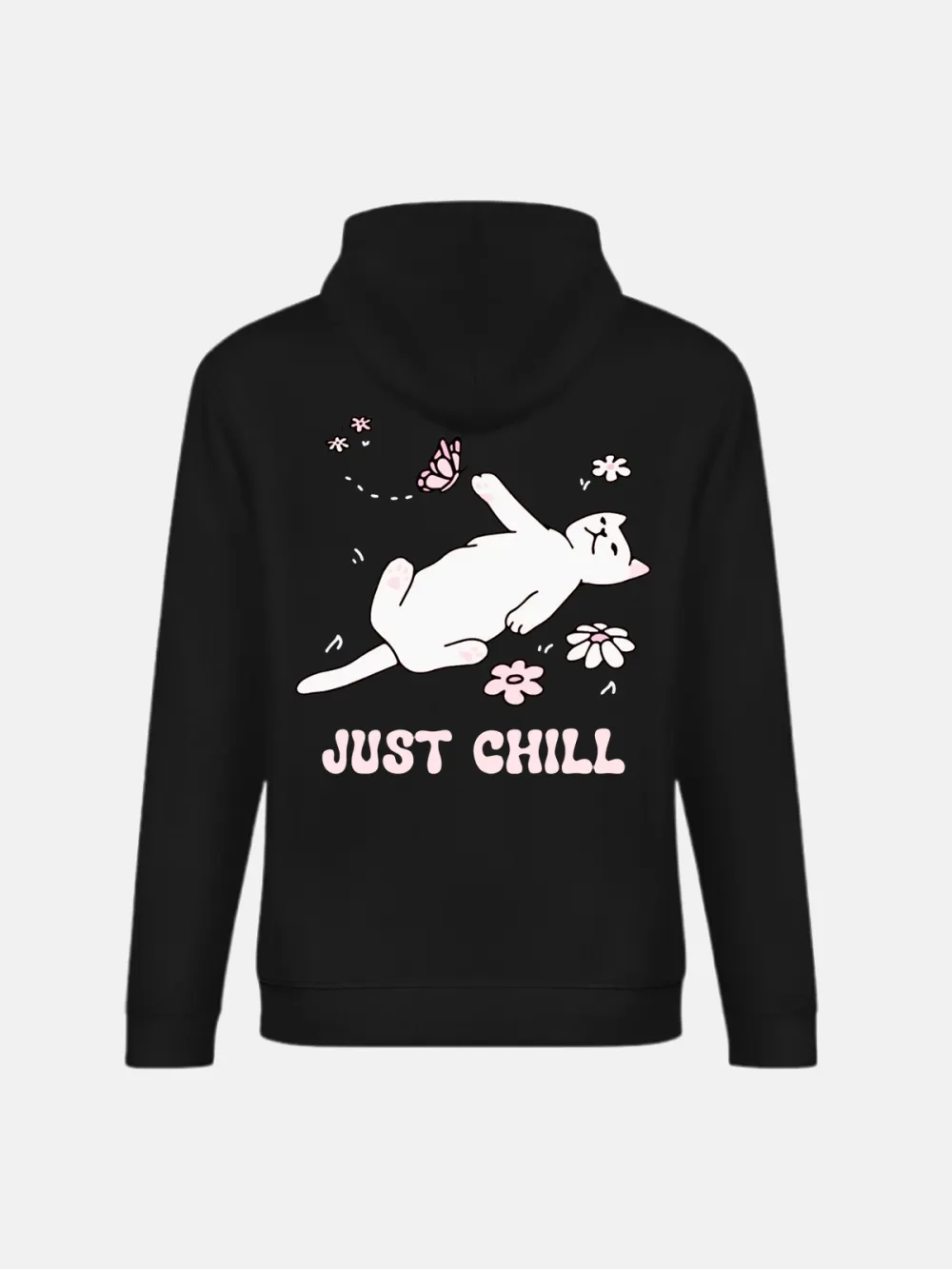 CAT PATTERN HOODIE