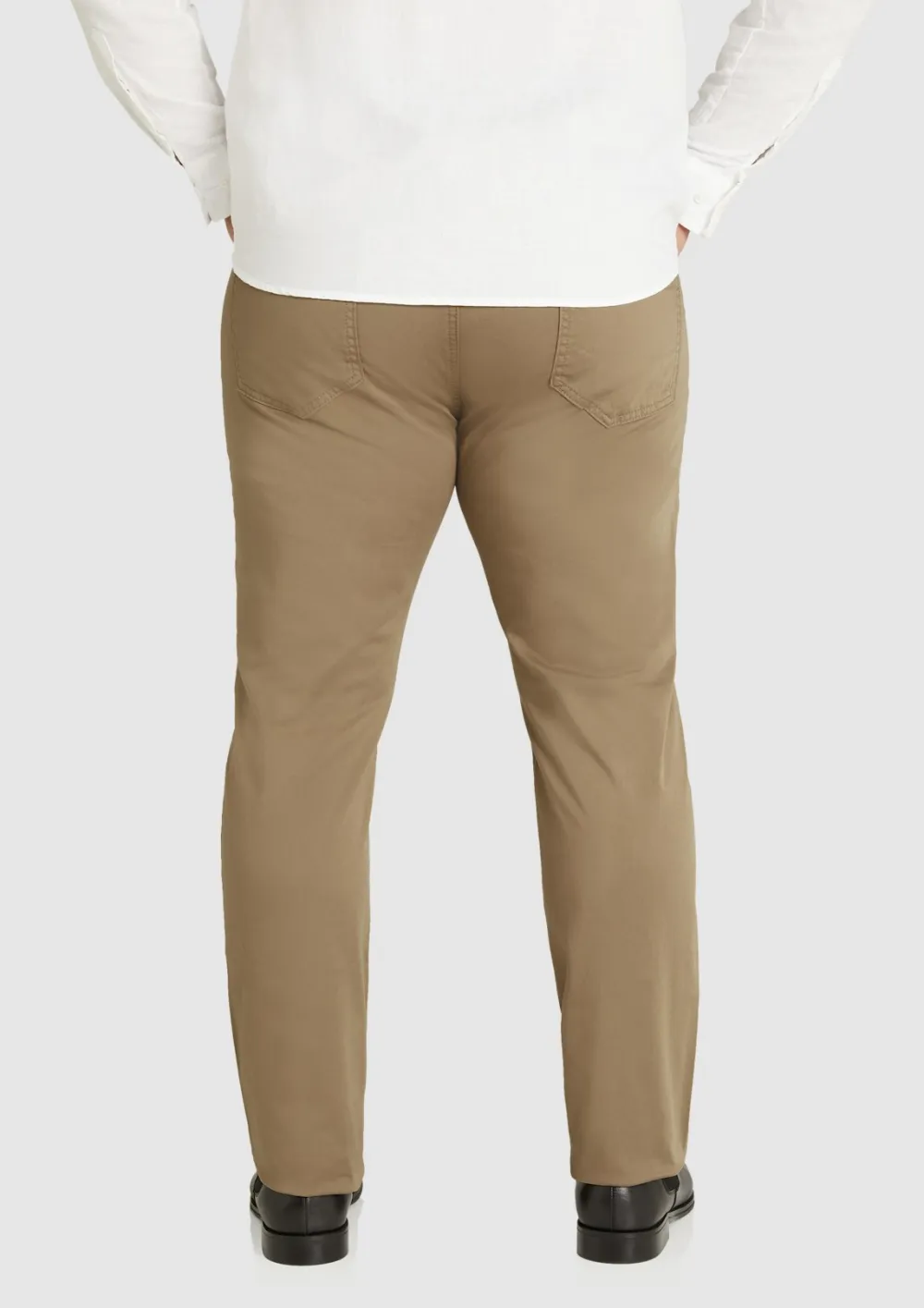 Mustard Casual Stretch Trousers