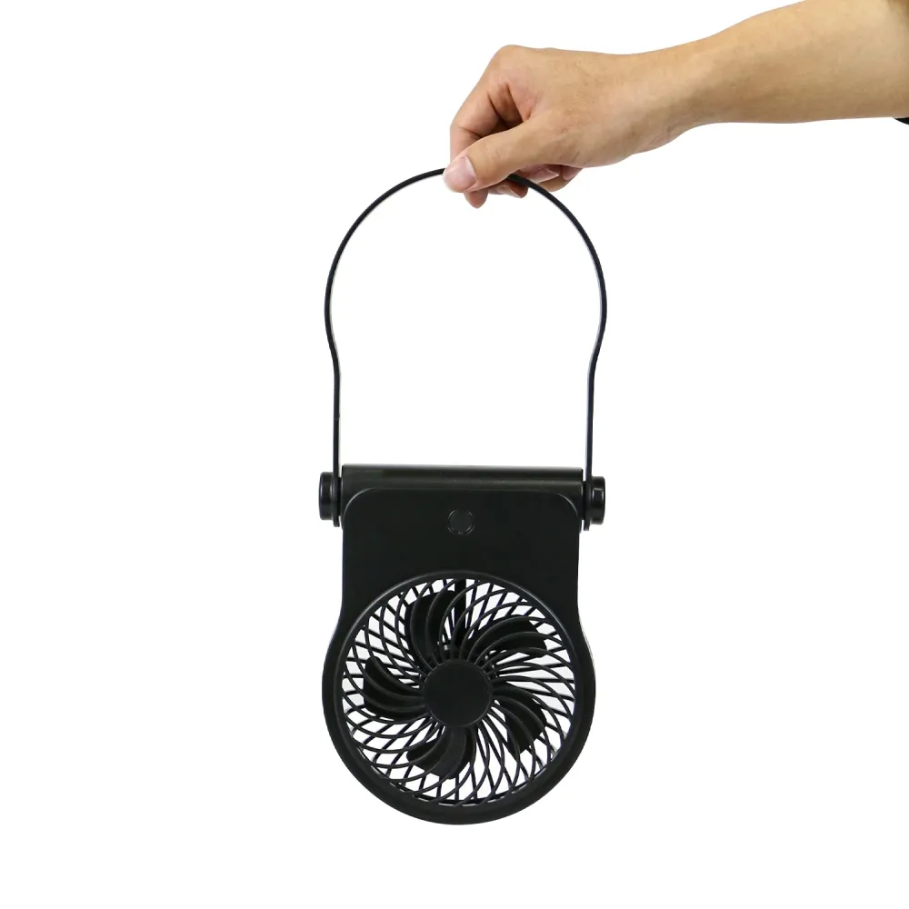Dual Power Adjustable Wind Speed Small Fan
