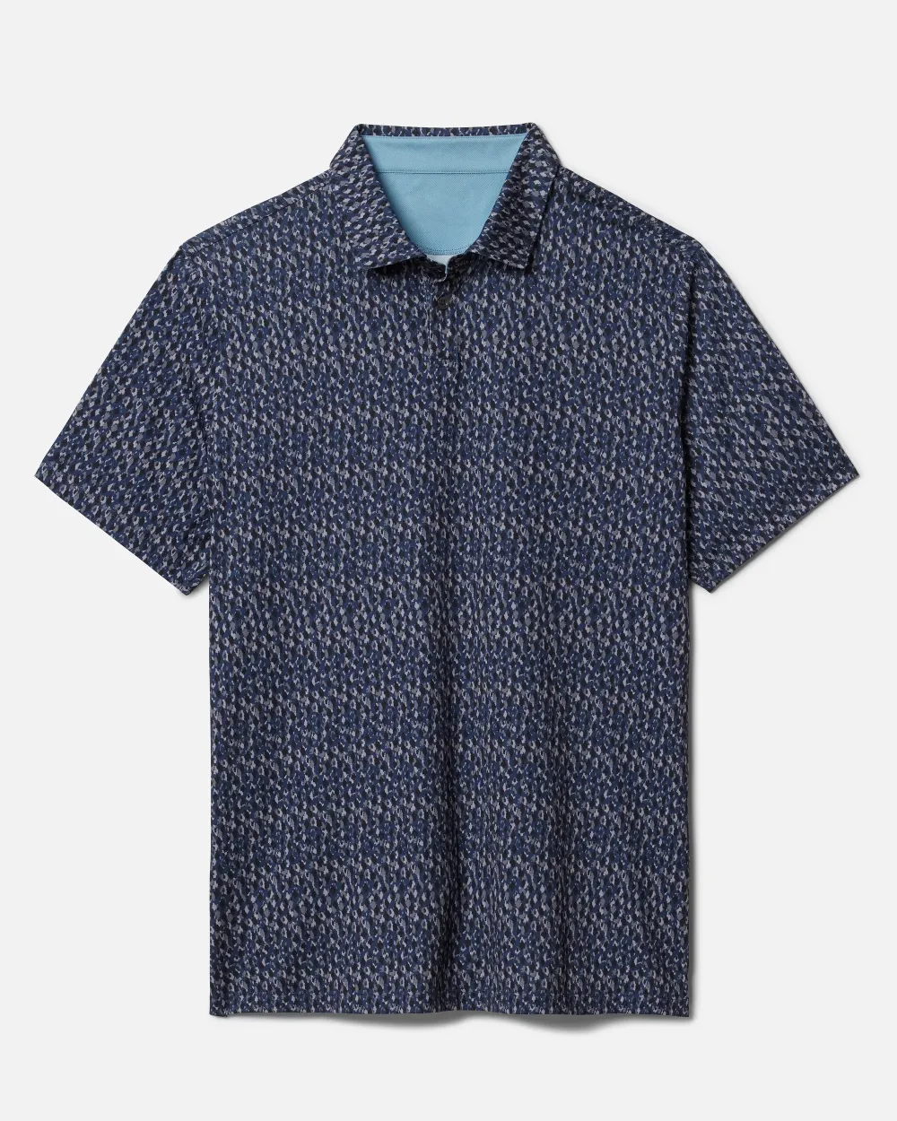 Men's Striped Short Sleeve Polo T-Shirts