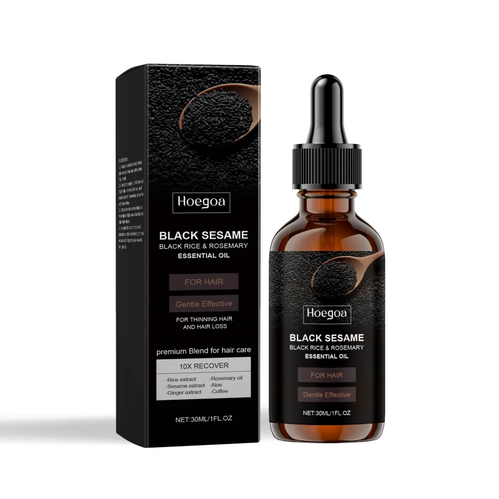 Black Sesame Serum Black sesame essential oil moisturizes removes oil nourishes dryness softness and shines-MY88