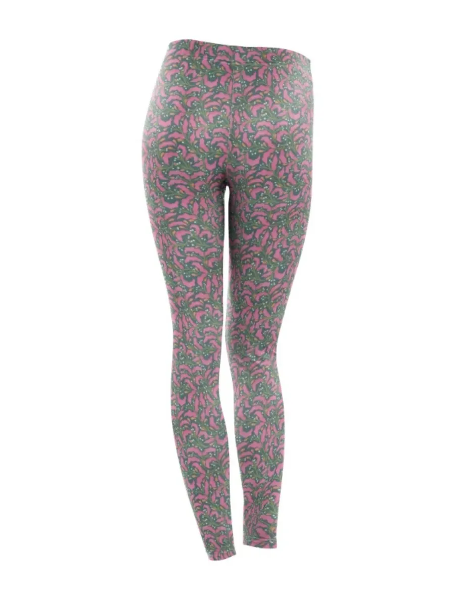 Bold Abstract Floral Leggings