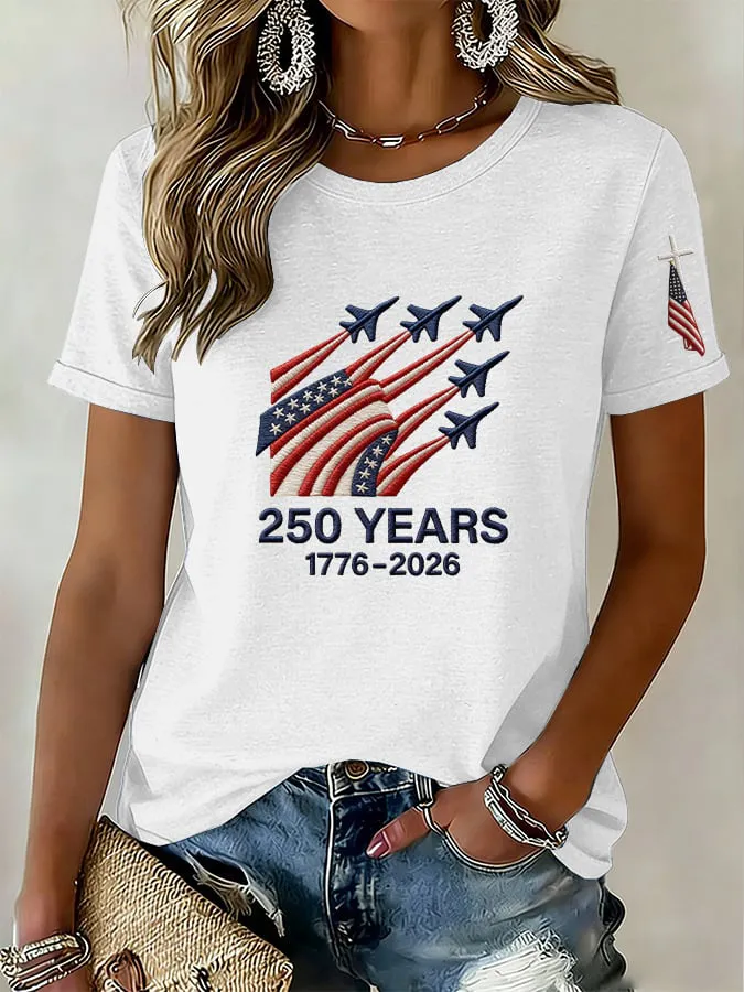 Women's Casual U.S. 250th Anniversary T-Shirt