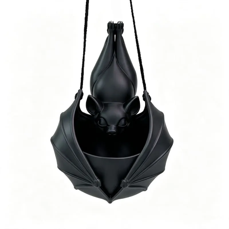 Halloween Hanging Bat Plant Pot Plant Stand