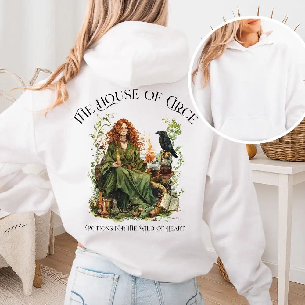 Print Pullover Hoodie