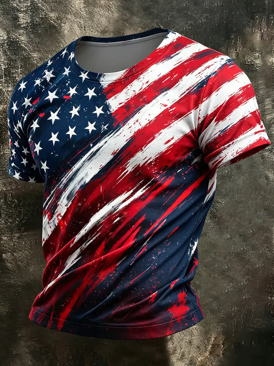 Men's U.S. 250th Anniversary Crew Neck Short-Sleeve T-Shirt