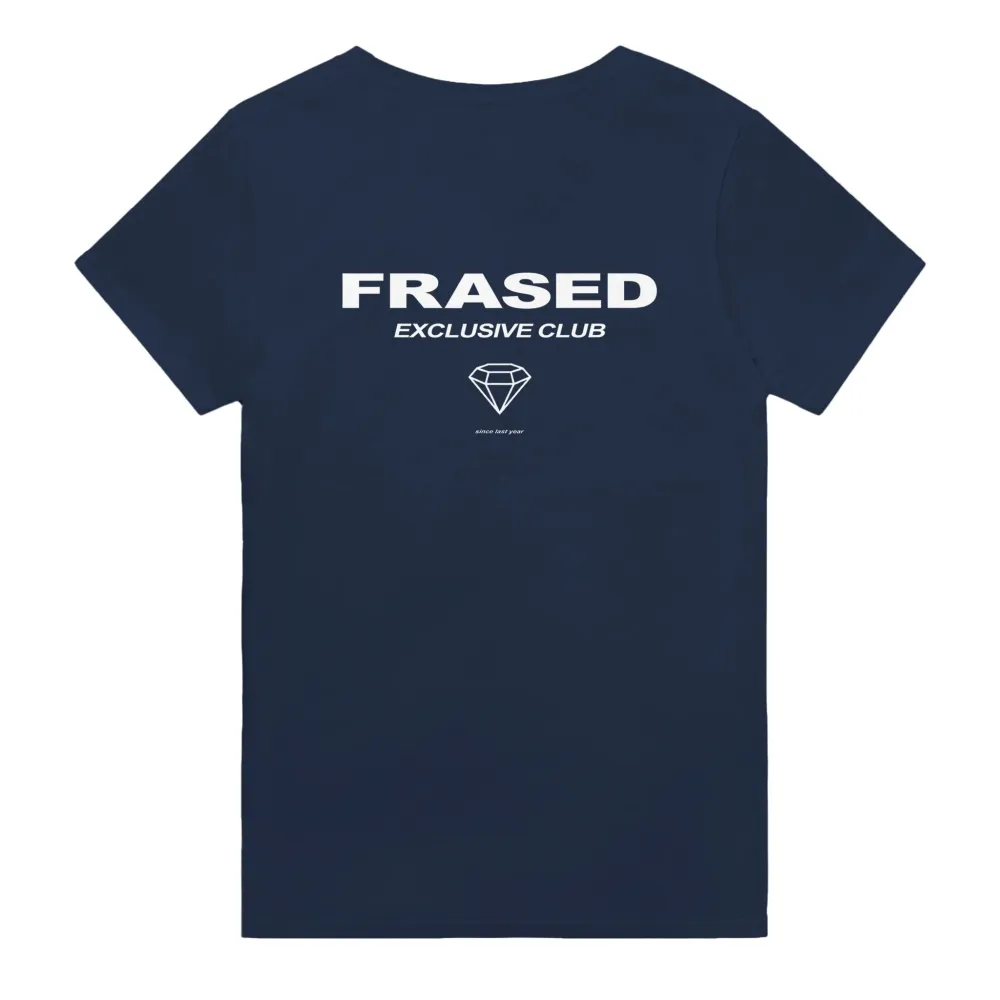 Men's FRASED EXCLUSIVE CLUB Print Casual Round Neck T-Shirt
