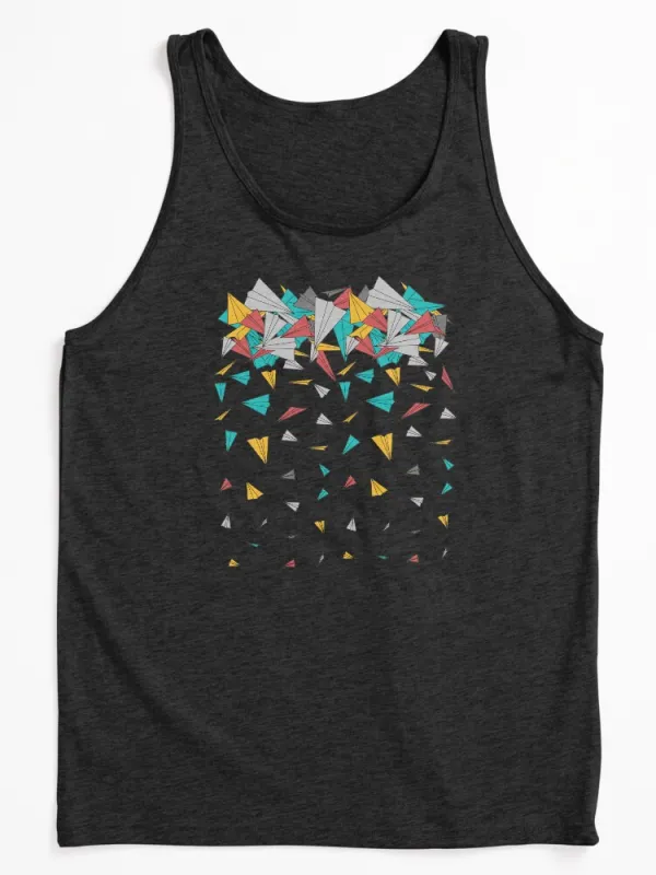 Flying paper planes  Tank Top