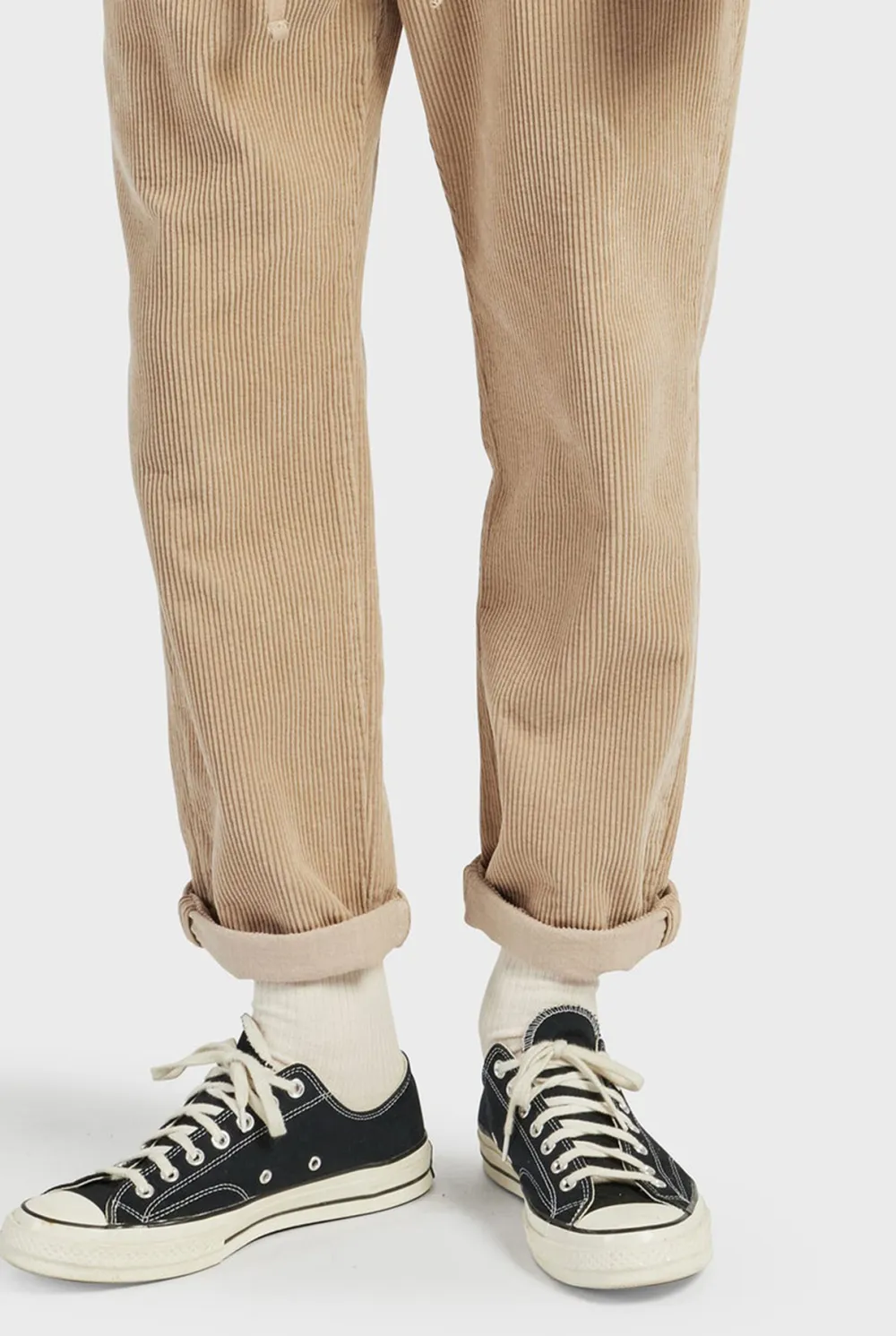 Straight Leg Corduroy Trousers