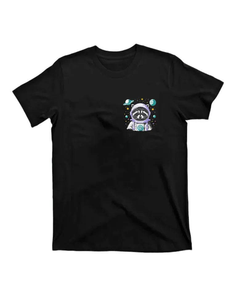Houston I Have So Many Problems Raccoon Astronauts T-Shirt