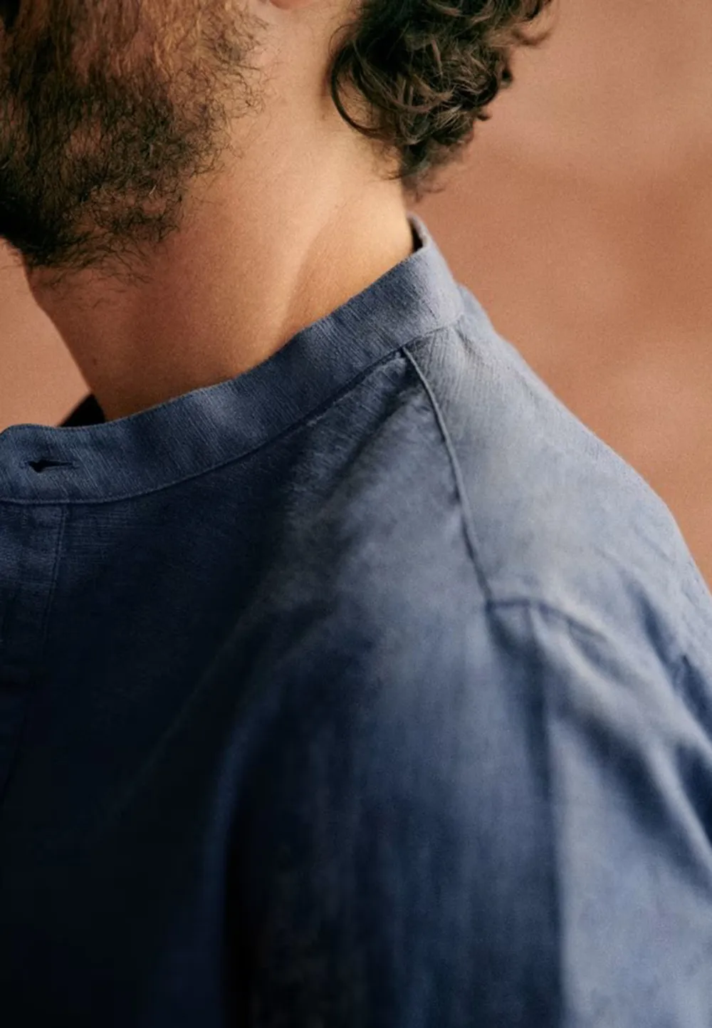  Mandarin Collar Shirt