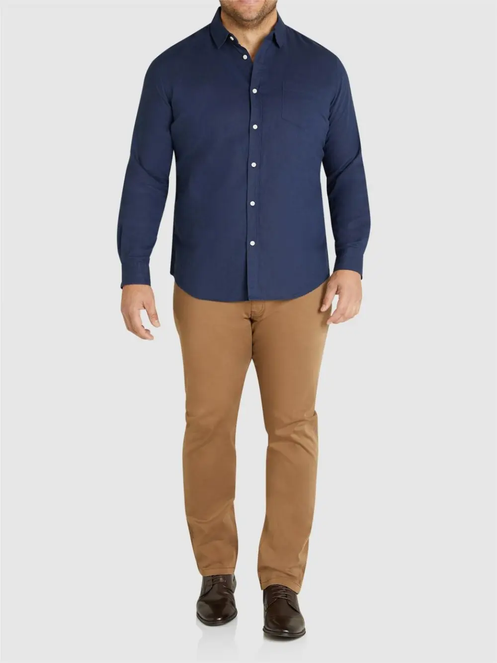 Men's Relaxed Linen Long Sleeve Shirts