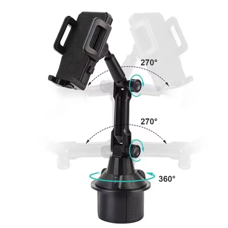 Adjustable Angle And Rotatable Phone Holder