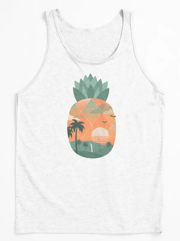Tropical Gold Tank Top