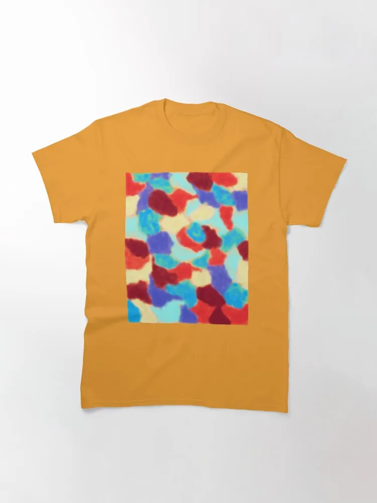 Tye Dye Look Multi Color Classic T-Shirt