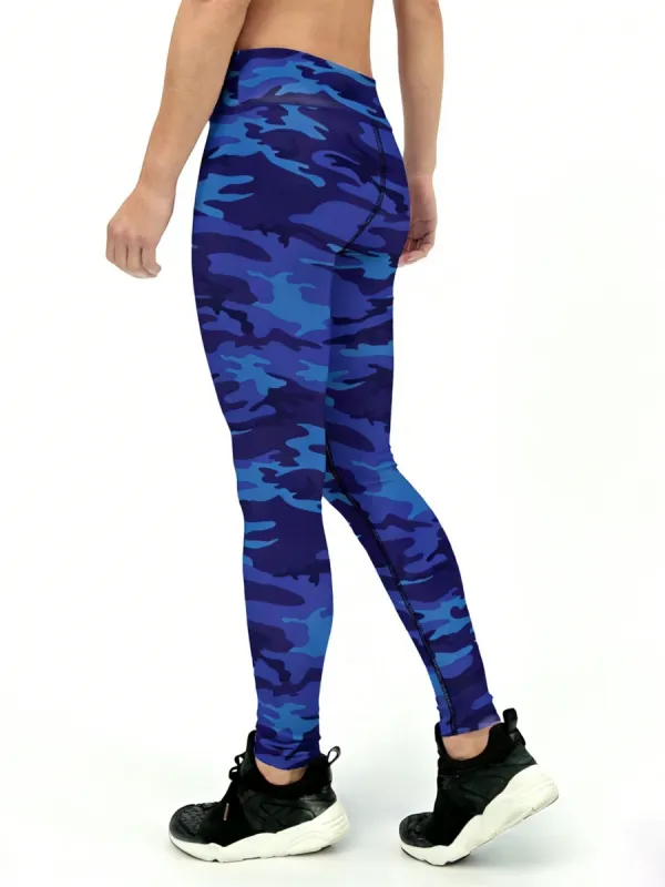 Camo Print Casual Leggings