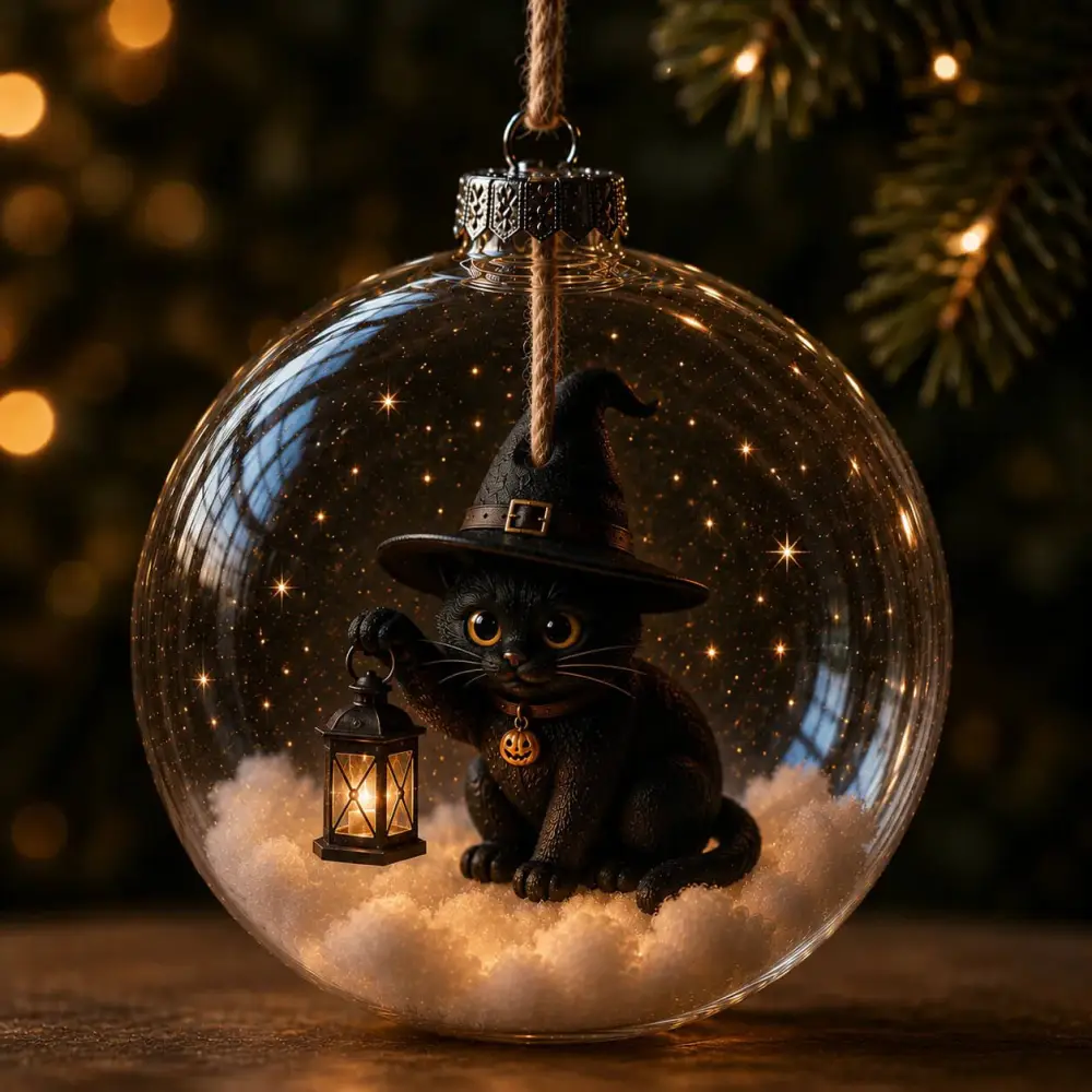 Glowing Halloween Ornament Collection