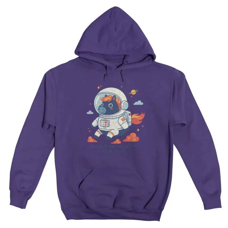 The Stars Are Calling Me Pullover Hoodie