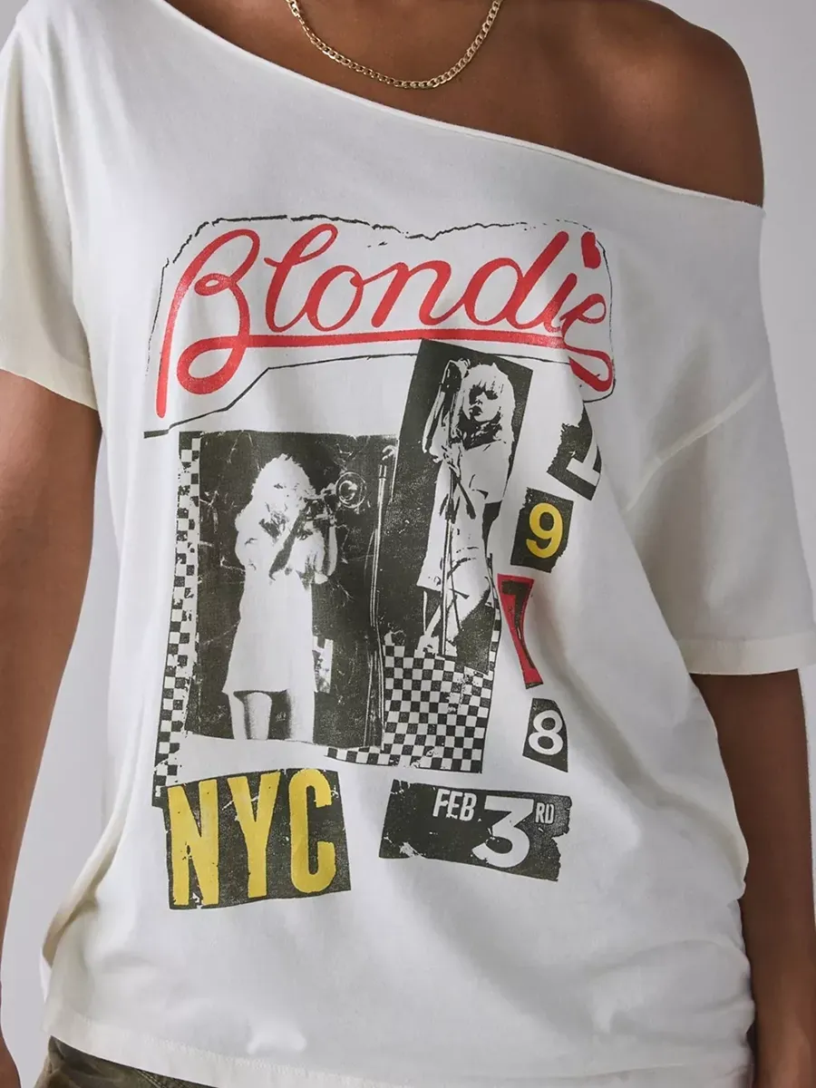 Women's Rock Style Pure Cotton T-Shirt
