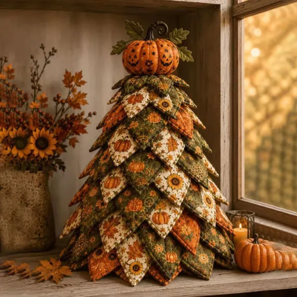 Halloween DIY Halloween Quilted Fabric Tree Kit