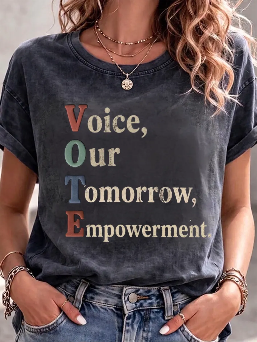 Women's 250th Anniversary VOTE Printed T-shirt
