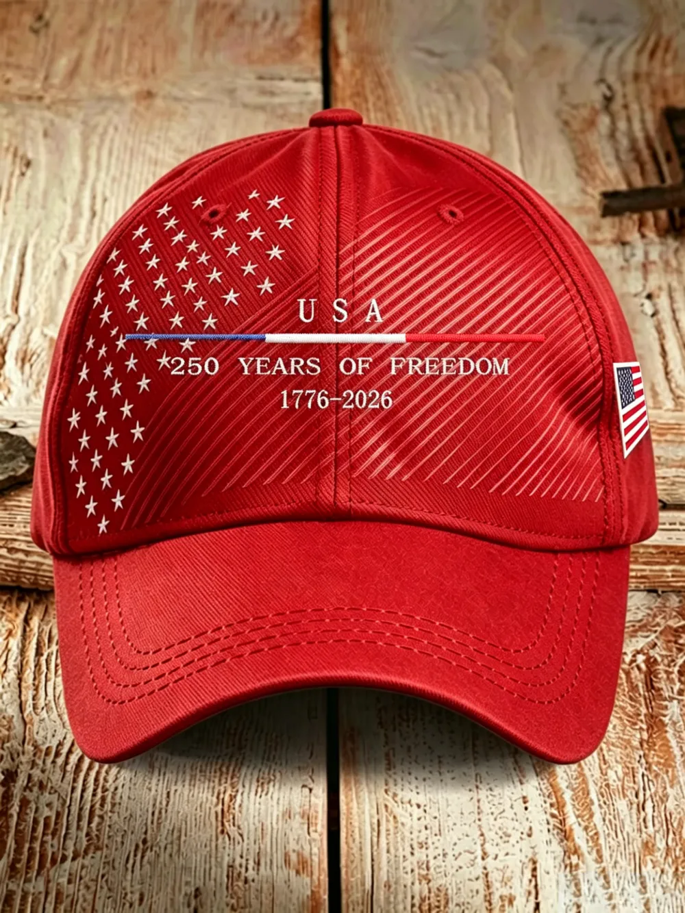 250Th Anniversary Embroidered Duck Tongue Hat In The United States