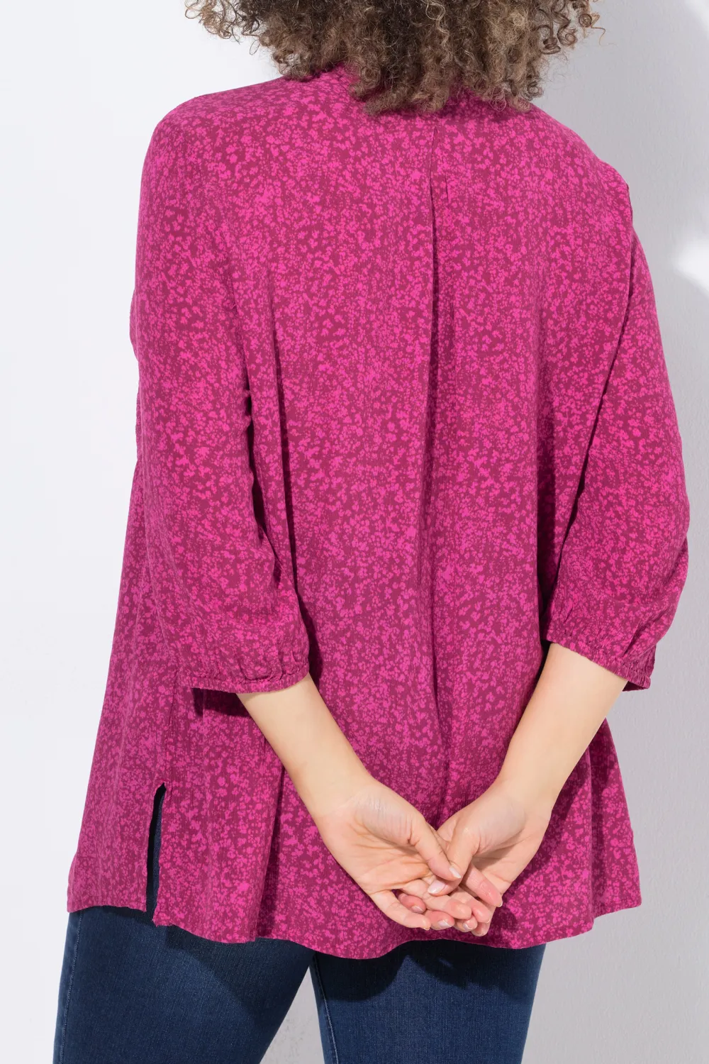 Women's Waist Pleated Top