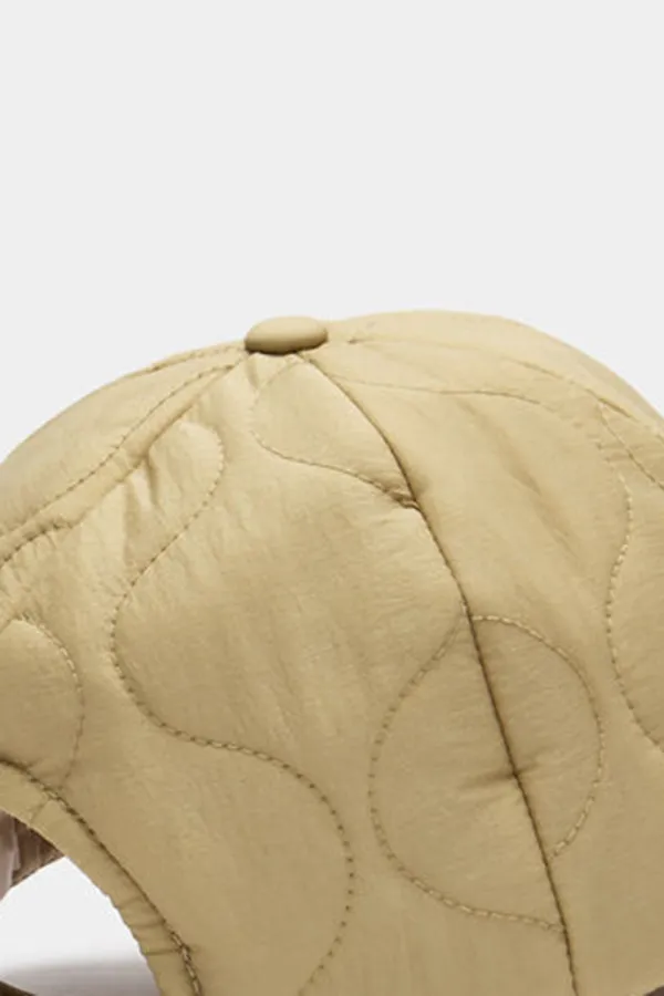 Diamond-Quilted Cap