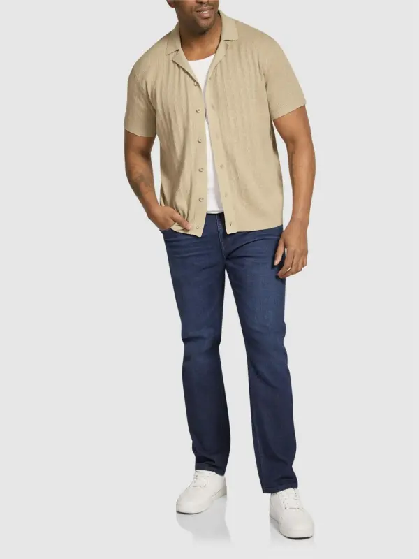 Men's Buttoned Short Sleeve Polo Shirts