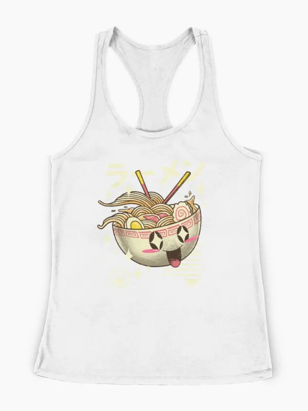 Kawaii Ramen Racerback Tank Top