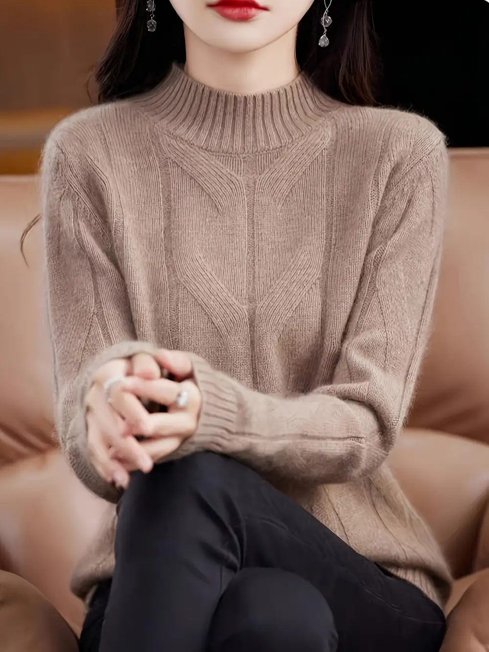 Vintage Casual Knit Sweater