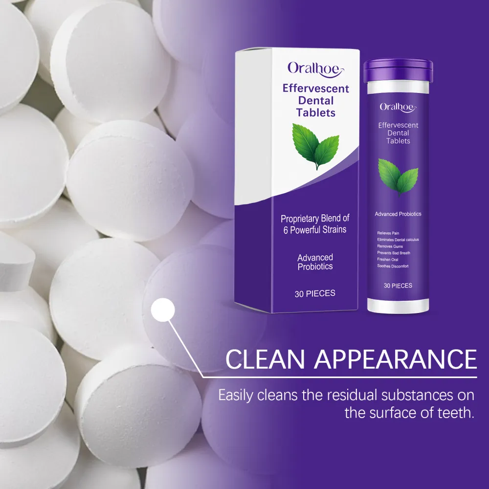 Fresh breath toothpaste tablets