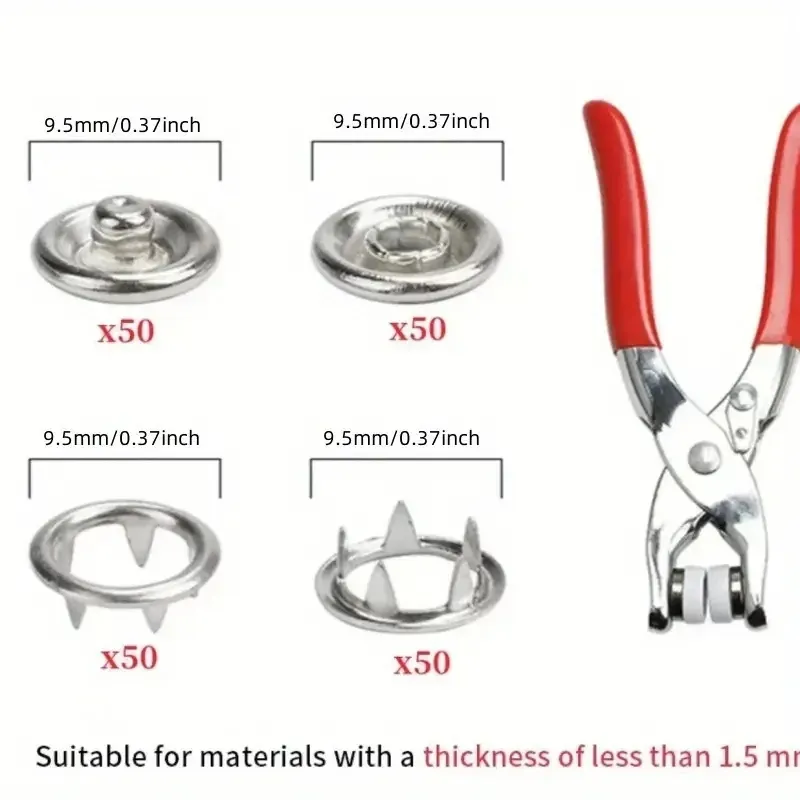 Snap Fastener Accessory Set