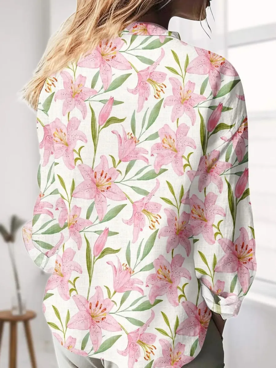 Watercolor Lily Shirt