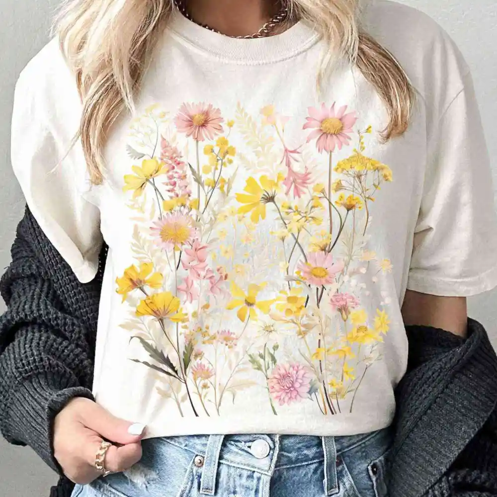 Floral Wildflowers Shirt