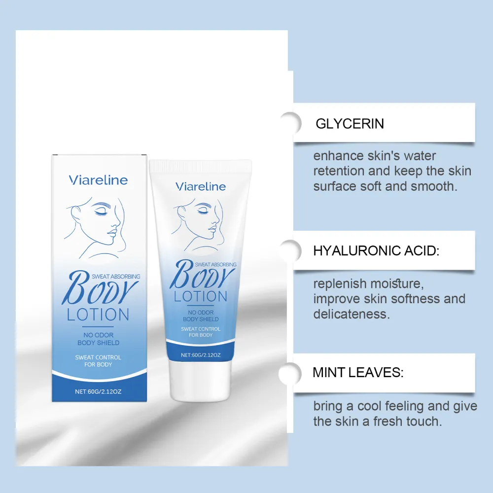 Body care cream for armpits, refreshing and non greasy, gentle and fragrant, suitable for daily care of the whole body