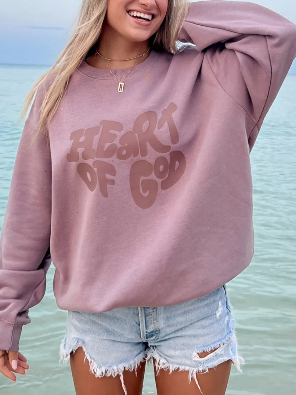 Women's Whimsical  Slogan Print Long-Sleeve Sweatshirt