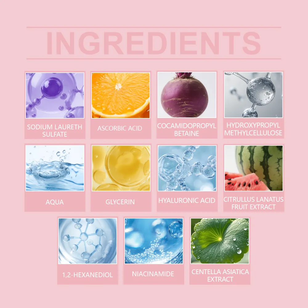 Viareline Watermelon Foaming Facial Cleanser