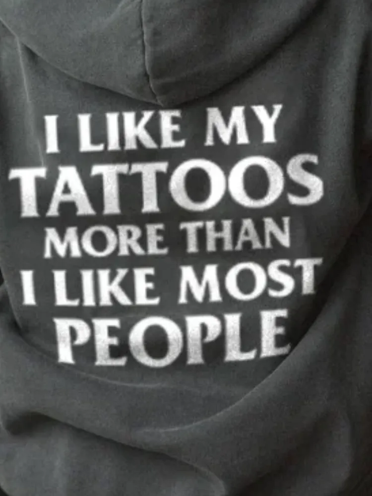 Casual Tattoo-Lover Pullover