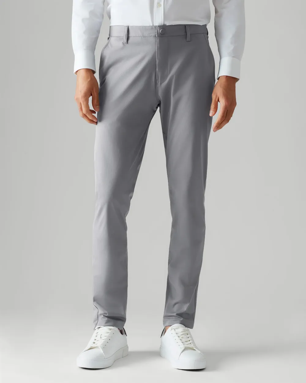 Mens Flex Flat Front Straight Fit Pants