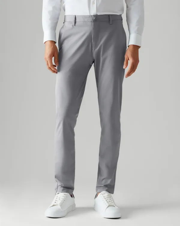 Mens Flex Flat Front Straight Fit Pants