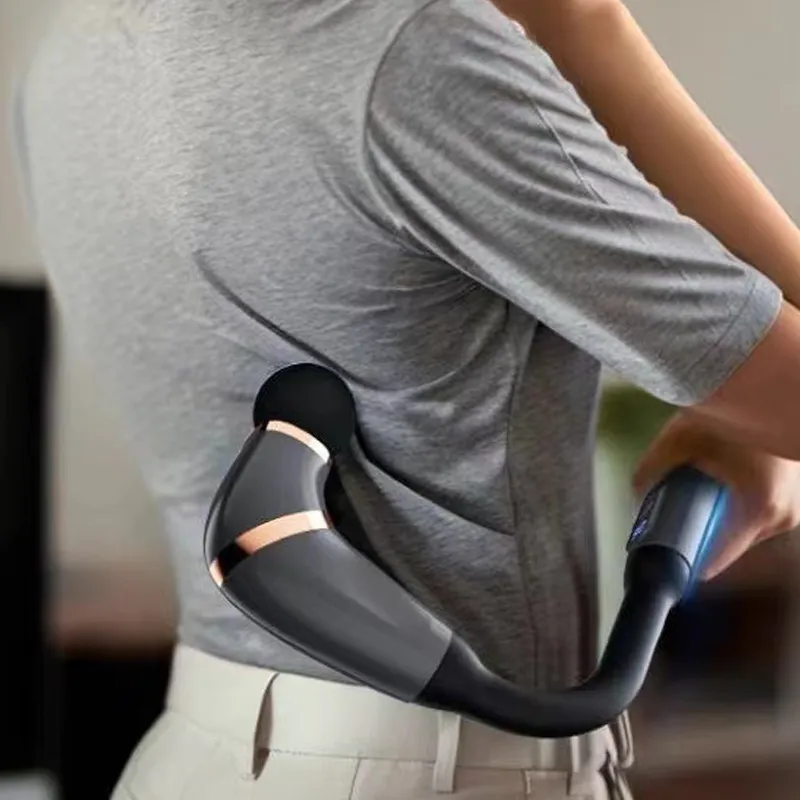 ⏳Time-limited Special⌛U-shaped Extended Comfortable Massage Fascia Gun