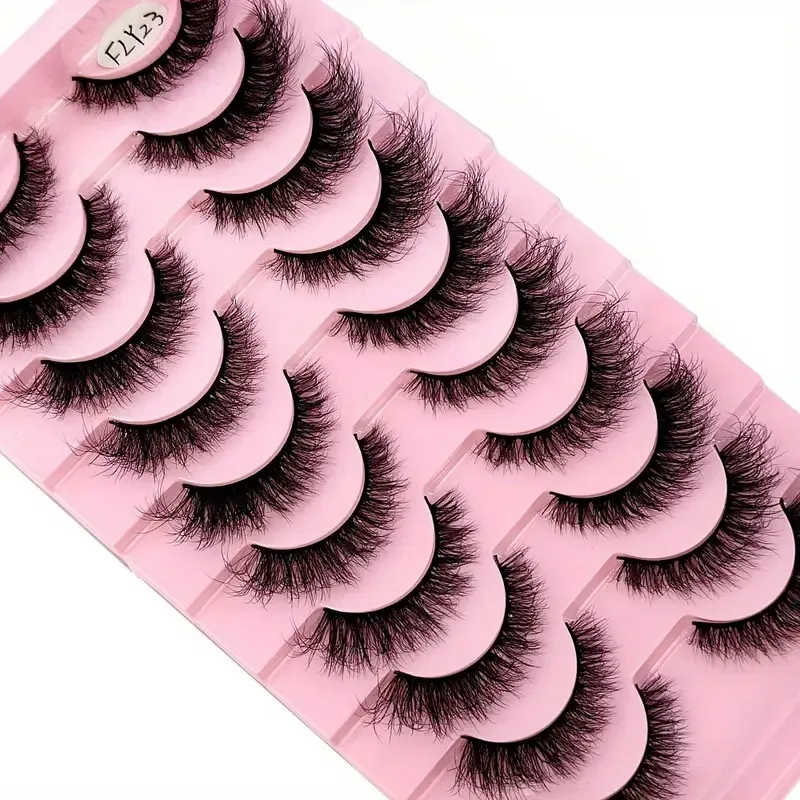 Set Of 3D Fluffy False Eyelashes