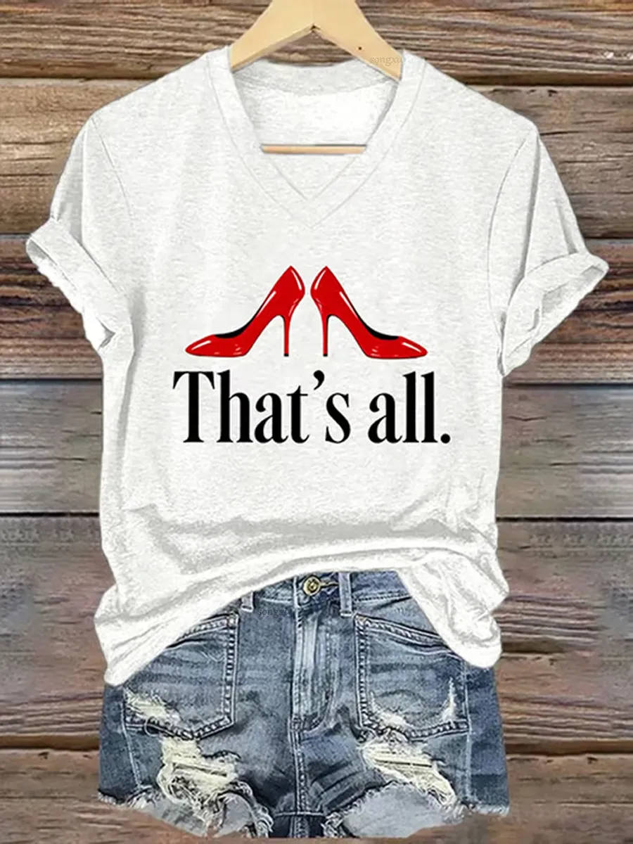 Women's Casual Print Short-Sleeve T-Shirt