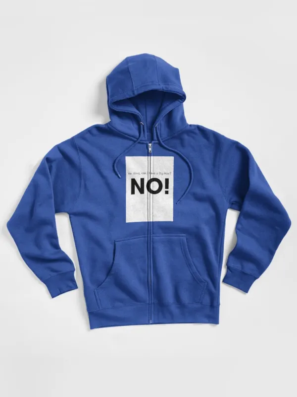 No Big Mac Zipped Hoodie