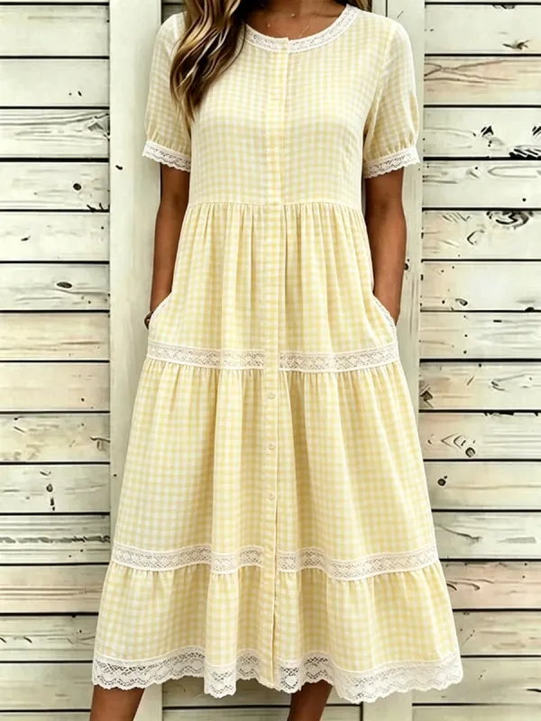 Women'S Printed Casual Dress