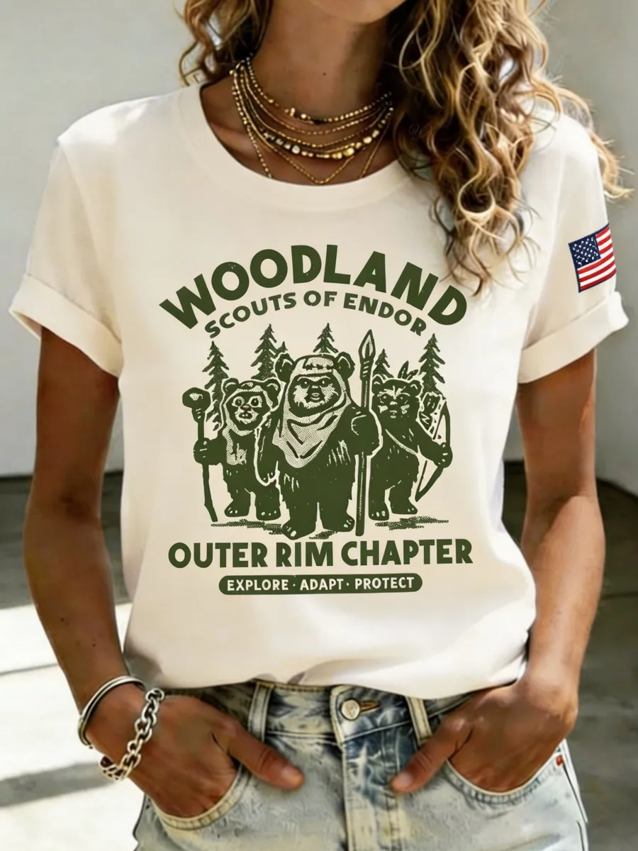 Protect the Forests Print Women's T-Shirt