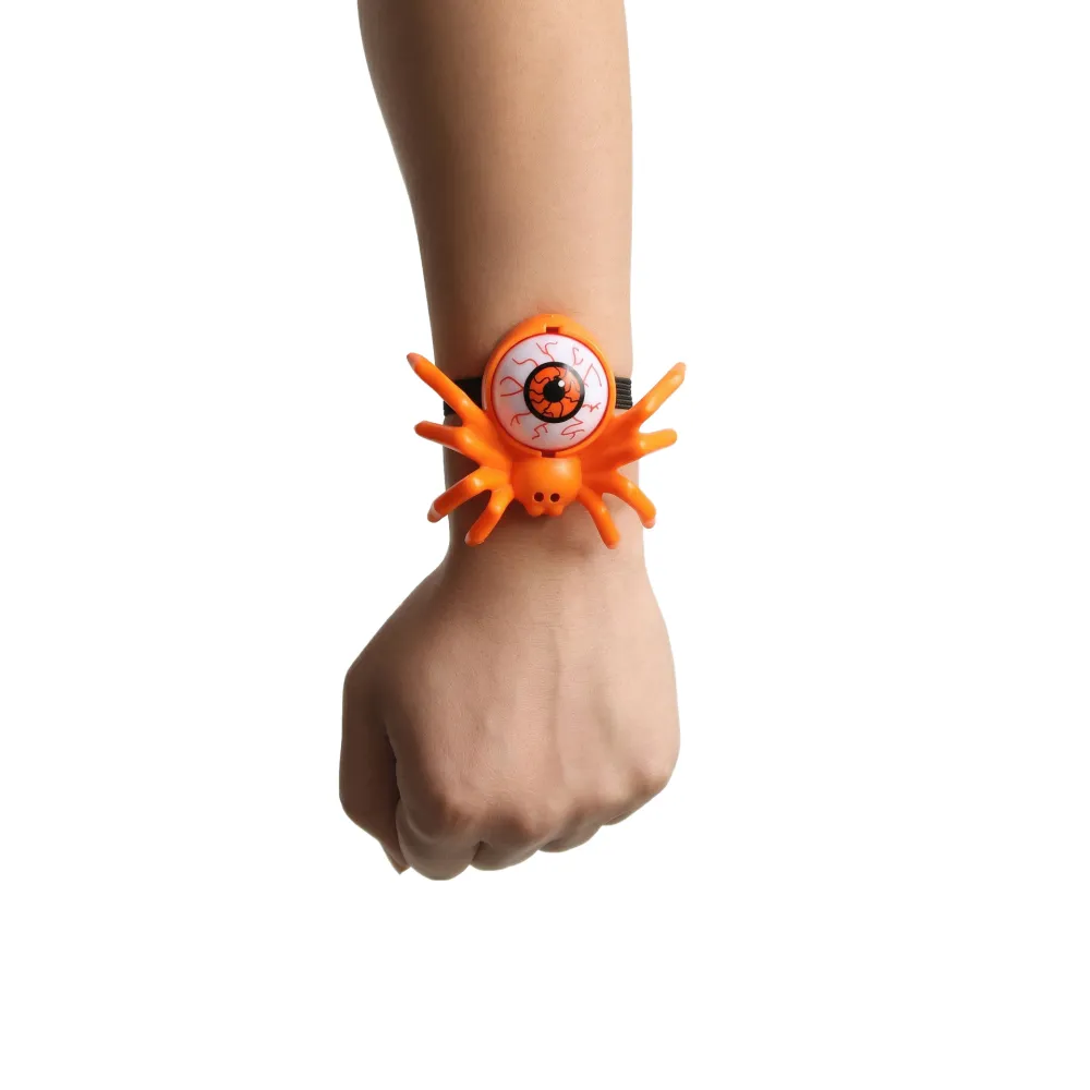 Halloween Halloween Glowing Light Spider Watch